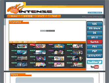 Tablet Screenshot of intense.jp