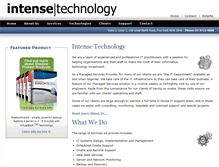 Tablet Screenshot of intense.com.au